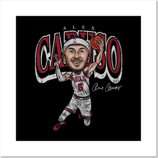 Alex Caruso Chicago Cartoon Posters and Art